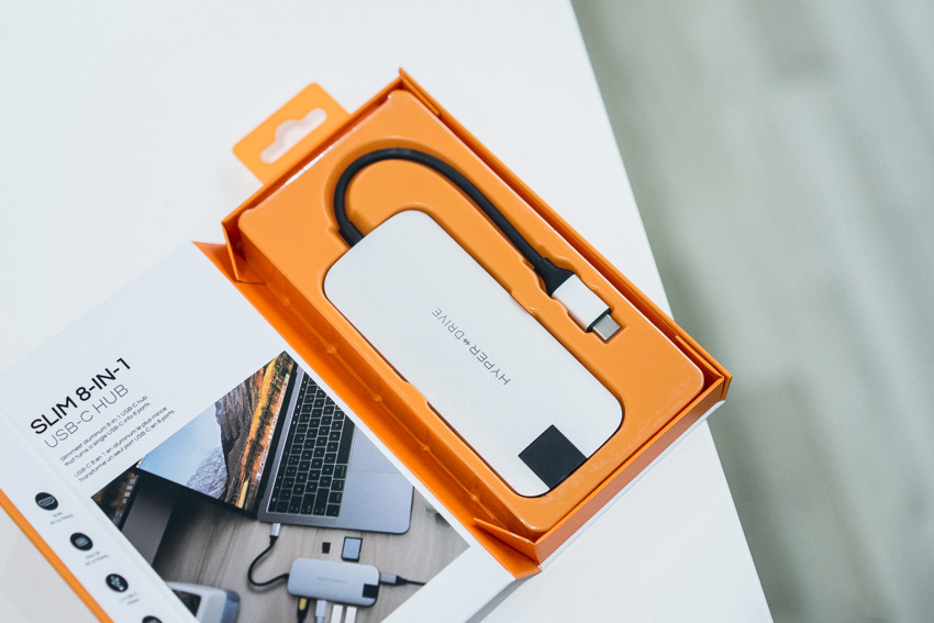 [Mở hộp và trên tay nhanh] HyperDrive Slim USB-C: adapter 8 trong 1 cho MacBook, giá 2.59 triệu